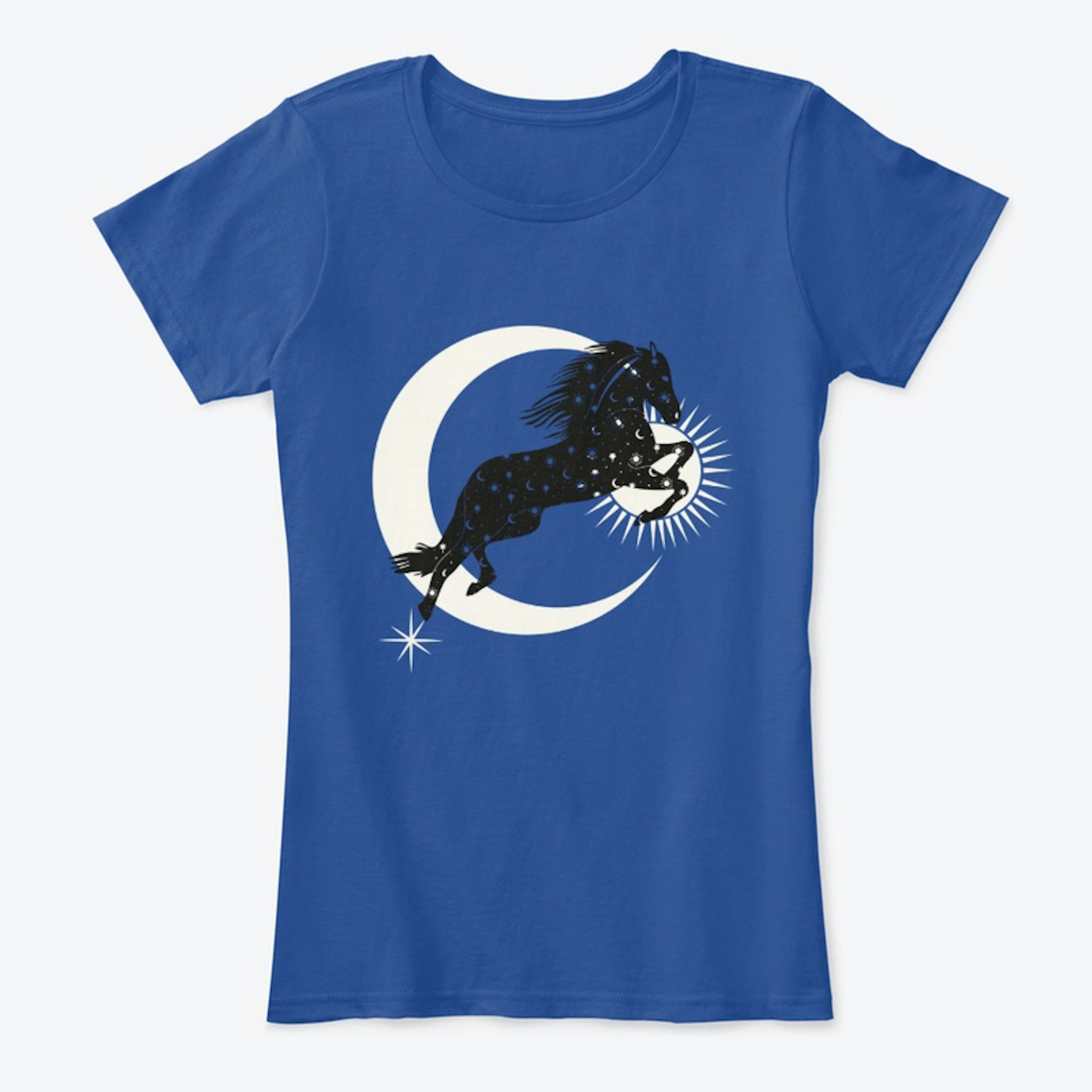 Ride The Galaxy Horse Graphic T-Shirt
